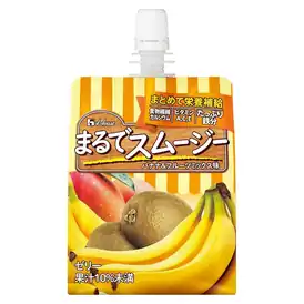 【アウトレット】【54％OFF】1個あたり103円！まるでスムージー バナナ&amp;フルーツミックス味 150g×24個 2483円！