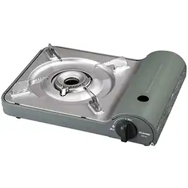 【タイムセール】アイリスオーヤマ カセットコンロ アルミニウム オリーブグリーン IGC-E1-G 2490円!