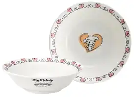 【82％OFF】スケーター シリアル ボウル 16cm 食洗機対応 NARUMI ボーンチャイナ 鳴海製陶 日本製 サンリオ マイメロディ ドローイング CBSB16-A 1071円！