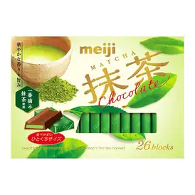 ■明治チョコレート 抹茶チョコレートBOX 26枚×6箱 2,252円