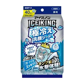 【クーポン+ポイント還元！】アイスノン ICE KING 極冷え洗顔シート 各種が激安特価！