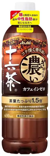 1本65円！【大幅値下がり！】アサヒ飲料 ぎゅっと濃い十六茶 630ml×24本 [お茶] [ノンカフェイン] [機能性表示食品] [糖の吸収/食後の血中中性脂肪の上昇を抑える]が激安特価！