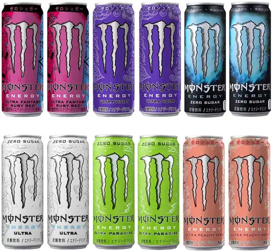 【2,226円(185円 / 本)】アサヒ飲料 モンスター ゼロカロリー アソートセット 12本 2025SS [エナジードリンク] [0カロリー]