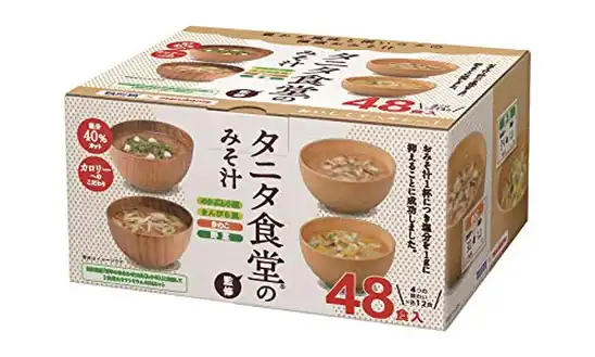 ■ 【タニタ食堂監修】 マルコメ タニタ食堂のみそ汁 減塩 即席味噌汁 塩分 40%カット 48食(4種×12食)  1,712円
