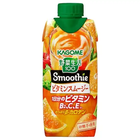 【クーポンで15％OFF＋5％OFF】1本あたり141円！カゴメ 野菜生活100 Smoothie(スムージー)ビタミンスムージー 330ml紙パック×12本 1702円！