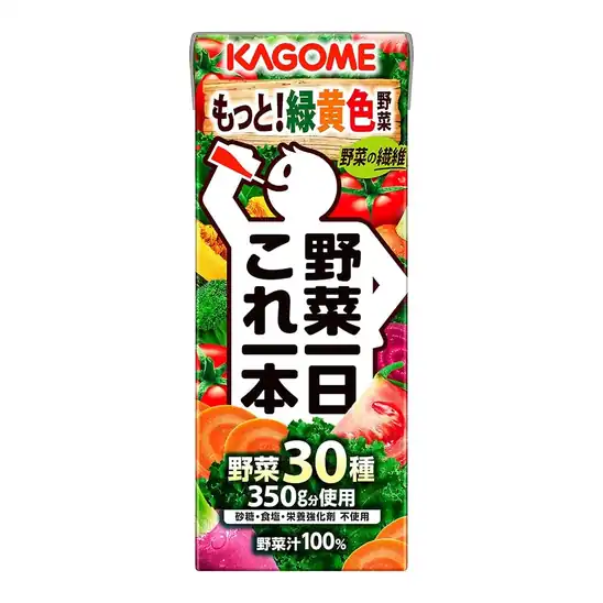 カゴメ 野菜一日これ一本 200ml×24本 送料込1,568円(65.3円/本)
