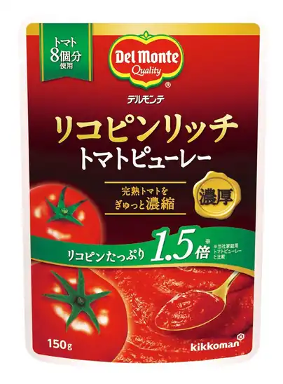 【大幅値下がり!】キッコーマン食品 リコピンリッチ トマトピューレ 150g×6個が激安特価!