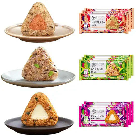 【タイムセール】【40％OFF＋10％OFF】1個あたり実質137円！【冷凍 完全メシ DELI おにぎり】各3袋（3個入）計27個 3780円 81pt！