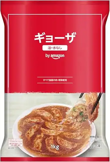 【タイムセール】【20％OFF＋15％OFF！】[冷凍] by Amazon 味の素 ギョーザ 1kg 1358円！