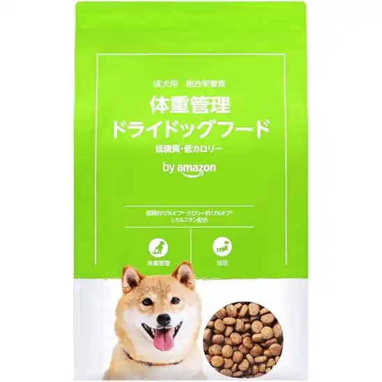 【ワンちゃん用】by Amazon ドッグ ドライフード 成犬用 総合栄養食 3.0kg 1,380円（1,303円）送料無料！