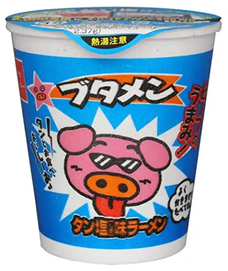 【タイムセール】【26％OFF＋15％OFF】1個あたり67円！【公式】ブタメン タン塩ラーメン 35g×15個 1000円！