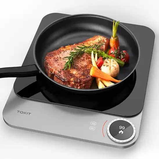 【70%OFF!】FDWSER ポータブル 誘導コンロプロ 2,100W 電気コンロが4,799円送料無料