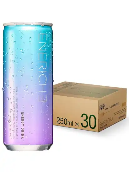 【タイムセール】【35％OFF＋10％OFF】1本あたり97円！ENERICHE エネリッシュ エナジードリンク ゼロカロリー エナドリ 250ml×30本（オリジナル） 2913円！
