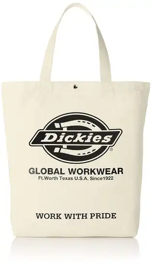 【タイムセール】【60％OFF】[Dickies] LOGO TC CANVAS TOTE BAG 1194円！