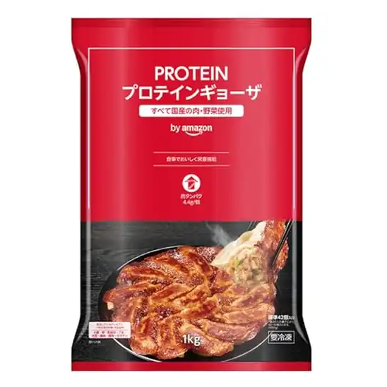 【2,049円】[冷凍] by Amazon 味の素 PROTEINギョーザ 1kg 高タンパク プロテイン  (SOLIMO)