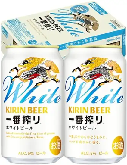 ■ 一番搾り キリン ビール350ml×24本 ホワイトビール 4,298円