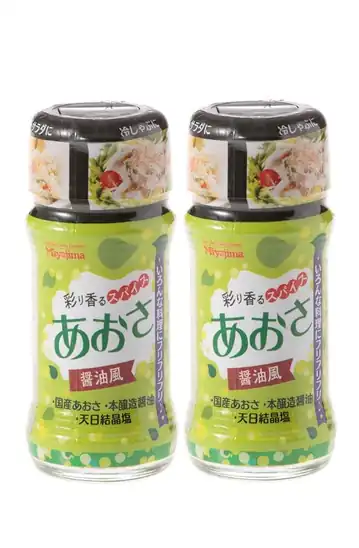 【大幅値下がり！】[宮島醤油] 彩り香る スパイス (あおさ 醤油風) 45g×2/スパイス 万能 ステーキが激安特価！