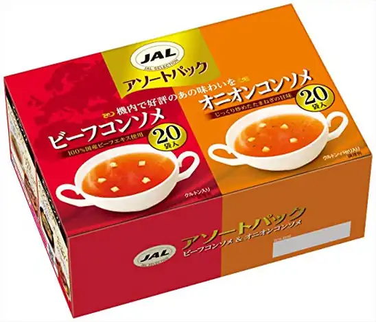 【1,390円】明治 JALスープ アソートパック 40袋入