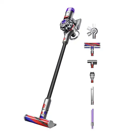 【本日限定】【21%OFF】Dyson(ダイソン) 掃除機 コードレス Dyson V8 Slim Fluffy (SV10K EXT BK) スティック ハンディクリーナー+Up-top adaptor アップトップアダプター 28300円!