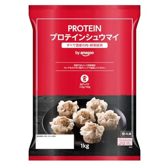 ■[冷凍] by Amazon 味の素 PROTEIN プロテインシュウマイ 1kg 高タンパク 2,034円