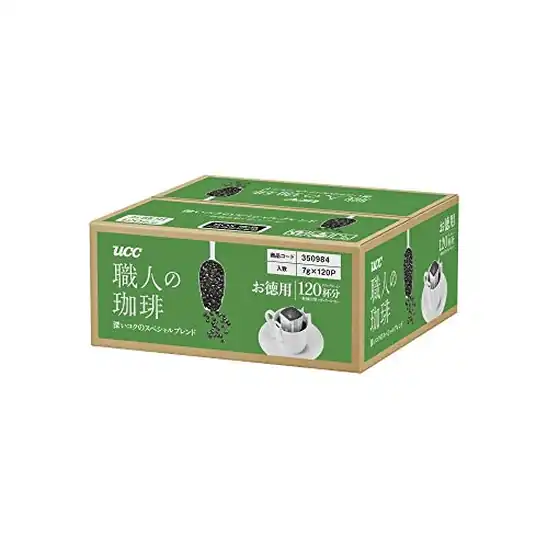 【3,599円(30円 / 個)】職人の珈琲 ワンドリップコーヒー 深いコクのスペシャルブレンド 120杯【Amazon.co.jp限定】