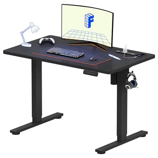 FlexiSpot EF1Pro － USB＆コンセント付き 電動昇降デスク 100×60cmが21,560円送料無料