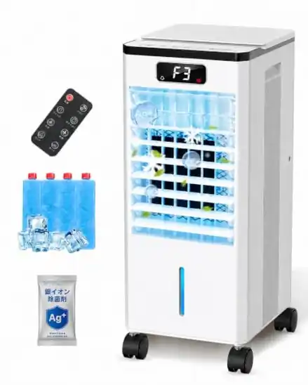 【セール+28%ポイント!】BAYATA 冷風扇風機 マイナスイオンス ポットクーラーが4,581円(実質3,283円)送料無料