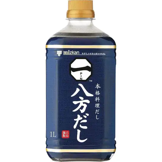 【2,949円】ミツカン 八方だし (めんつゆ 和風だし) 1L×6本