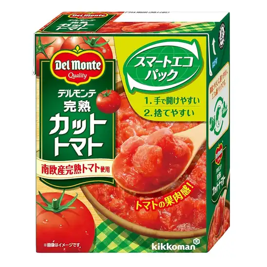 【ダブルクーポン！】キッコーマン食品 キッコーマン デルモンテ 完熟カットトマト 388g×6個が激安特価！