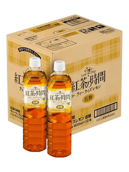 【アウトレット】【54％OFF】1本あたり72円！紅茶の時間 ティーウィズレモン 低糖 ペットボトル 900ml×12本 862円！