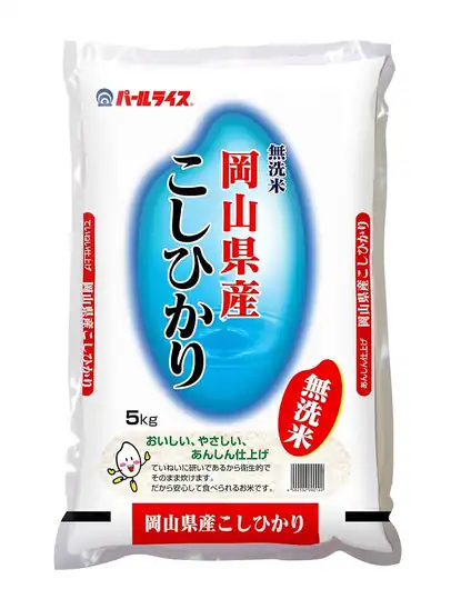 パールライス 無洗米 岡山県産 こしひかり 5kgが2071円!