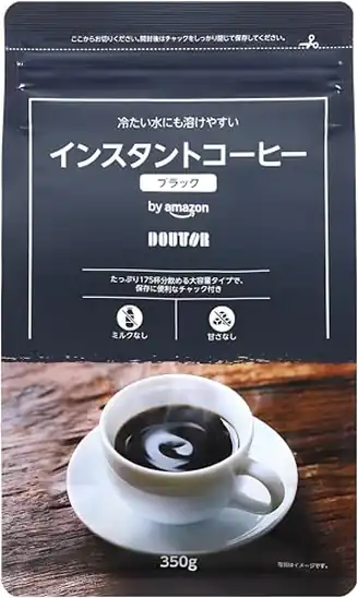 ■by Amazon ドトール インスタントコーヒー 350g【 水溶け 】 1,800円