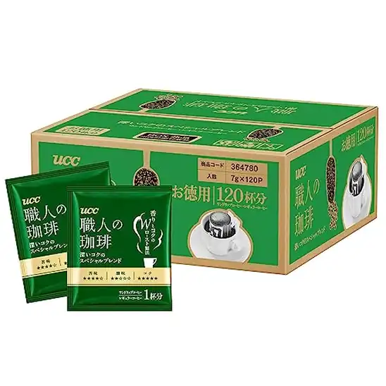 ■職人の珈琲 ワンドリップコーヒー 深いコクのスペシャルブレンド 120杯 3,599円