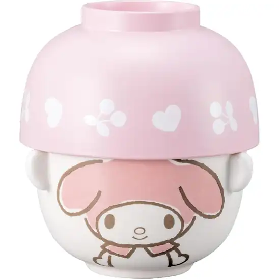 【実質1,089円】サンアート キャラクター 汁椀茶碗セット ミニサイズ お椀セット マイメロディ