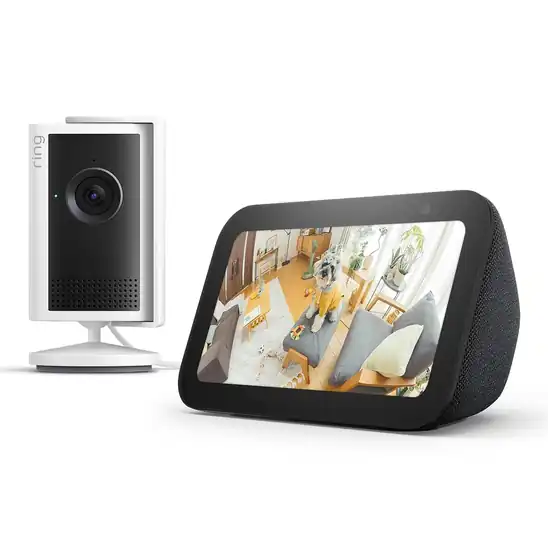 「AmazonEchoShow5(第3世代)+Ring Indoor Cam Plus」がAmazonプライム感謝祭セールで68%OFF！