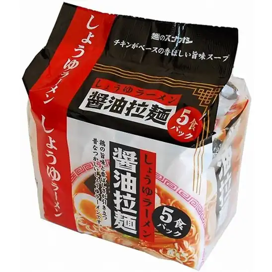 1食あたり38円!麺のスナオシ スナオシ 醤油拉麺 5食パック×6個 1153円!