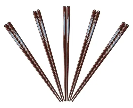 【ラストワン、爆下げ】来客の席 箸 5膳 セット 木製 食洗機対応 おもてなし 家庭用 まとめ買い お箸 日本製 OM-H-361869が激安特価！