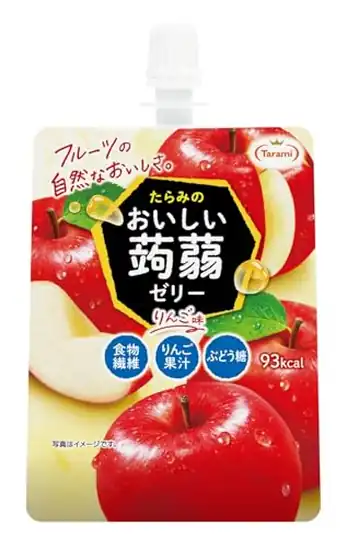 ■たらみ おいしい蒟蒻ゼリー りんご味 150g×6個 実質598円(992円＆394pt)