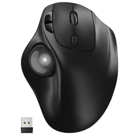 Yadkbo 無線トラックボールマウス Bluetooth&2.4GHz両対応 2,879円!プライム会員は送料無料!