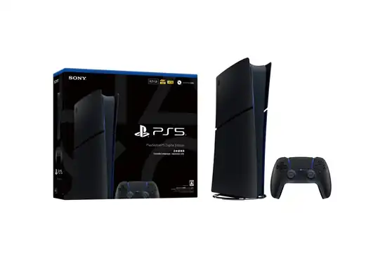 予約【楽天ポイントも付いてお得】55,000円 送料無料 楽天ブックス PlayStation®5 デジタル・エディション ミッドナイト ブラック 日本語専用 Console Language: Japanese only CFI-2200B02S 2026.10.20時点