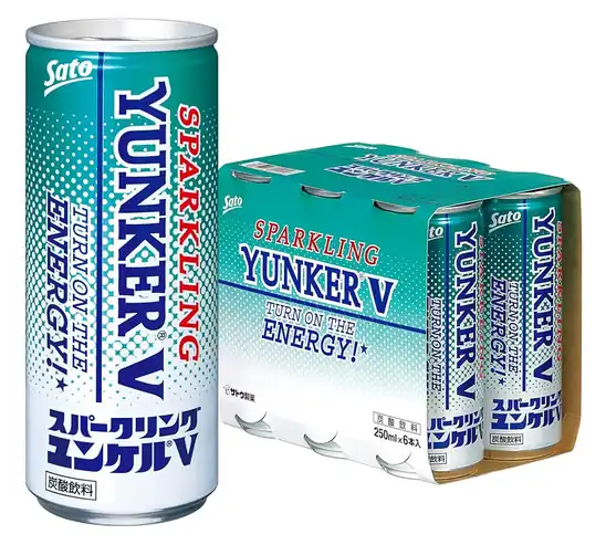 【アウトレット】1本あたり68円！ユンケル 佐藤製薬 スパークリングV 250ｍL?6本 406円！