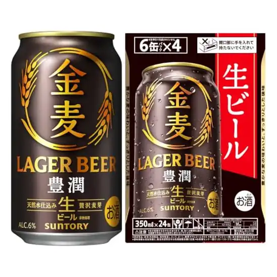 【生ビール】金麦 豊潤 350ml×24本 3,799円（158.3円/本）！プライム会員送料無料！【お酒】