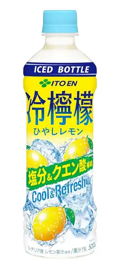 1本あたり82円!(冷凍兼用ボトル) 伊藤園 冷檸檬 500g×24本 レモン 塩分&クエン酸 ペットボトル 1980円!