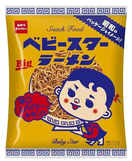 おやつカンパニー （公式）ベビースターラーメン Big辛口スパイシーチキン 65g×12袋 939円（78.2円/袋）！プライム会員は送料無料！
