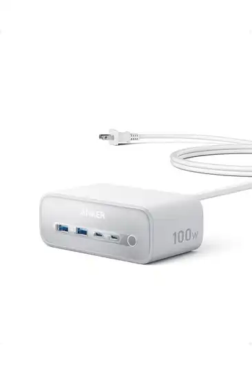 【デスクがスッキリ】Anker Charging Station (7-in-1, 100W) 送料込5,990円【背面にもAC差込口】