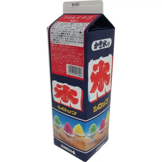 【27%OFF】スミダ飲料 かき氷 いちご 1000ml 480円!