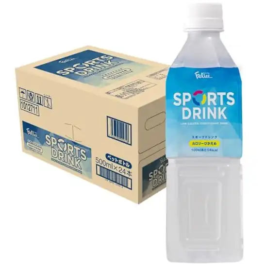 32.6/本 50%5%1741 フェリーチェ スポーツドリンク カロリー控えめPET 500ml 24本 水分補給 熱中症対策 アウトドア マラソン スポーツドリンク 【Amazon・アマゾン】で 食品・飲料 など 他商品も掲載の場合あり