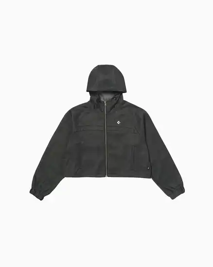 【80%OFF】コンバース SYNTHETIC DENIM HOODED JACKET LADIES M 1759円!