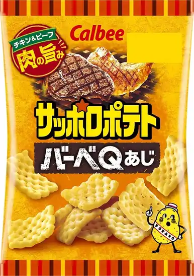 1袋37円！【大幅値下がり！】[サッポロポテト] カルビー サッポロポテト バーベQあじ 24g×24袋が激安特価！