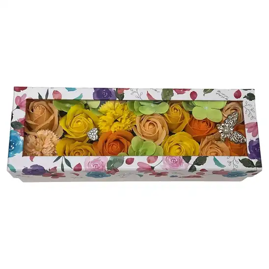 【74％OFF】Q-FLA Bath Fragrance(バス・フレグランス) 入浴剤のフラワーボックス 995円！